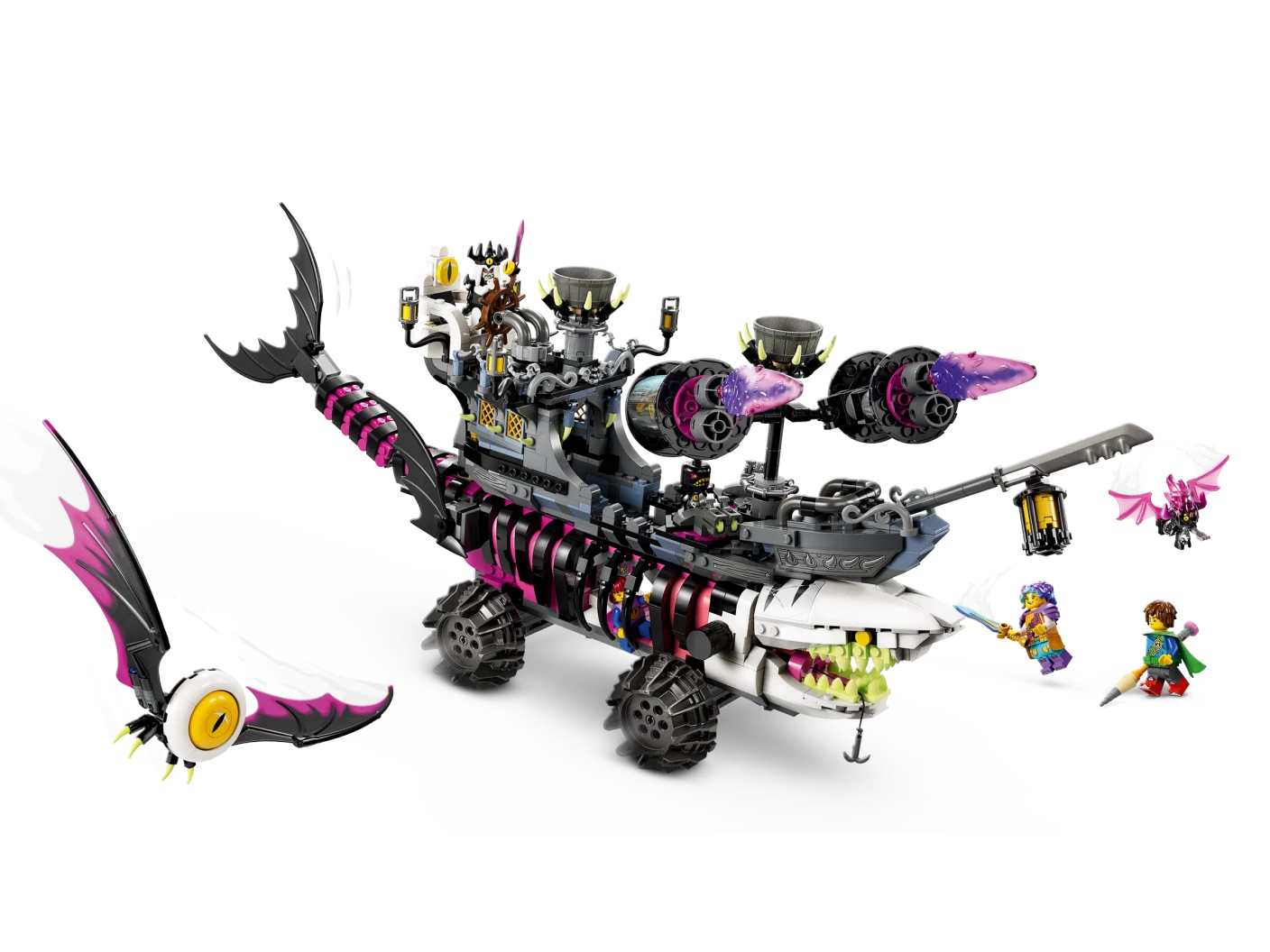 Nachtmerrie haaienschip