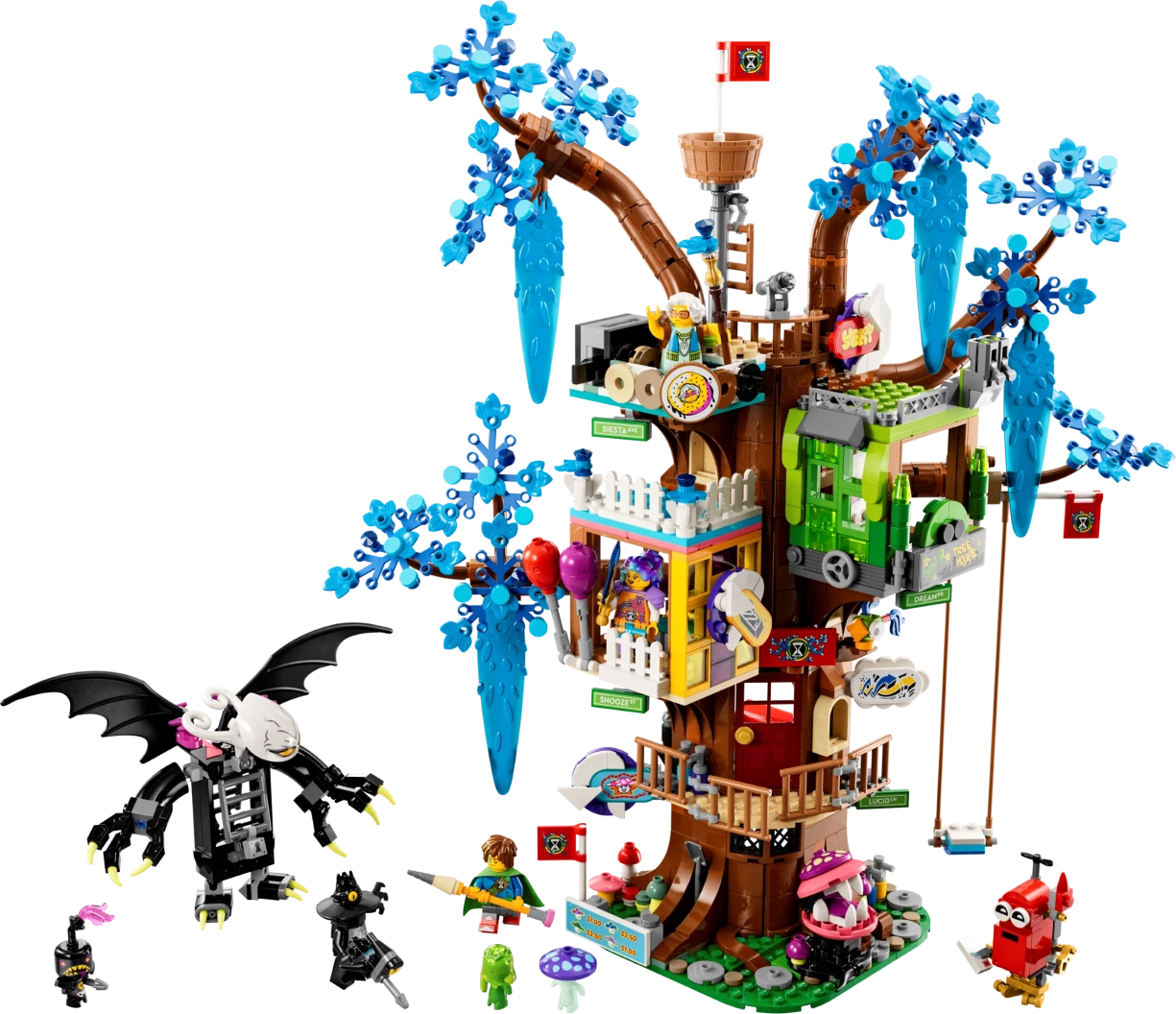 Fantastische boomhut