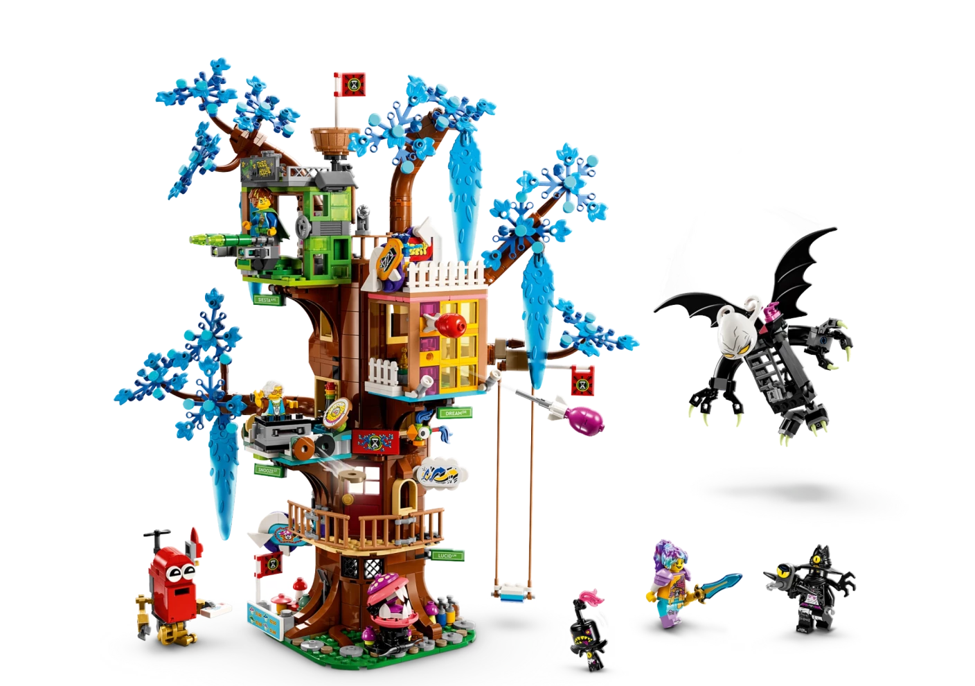 Fantastische boomhut