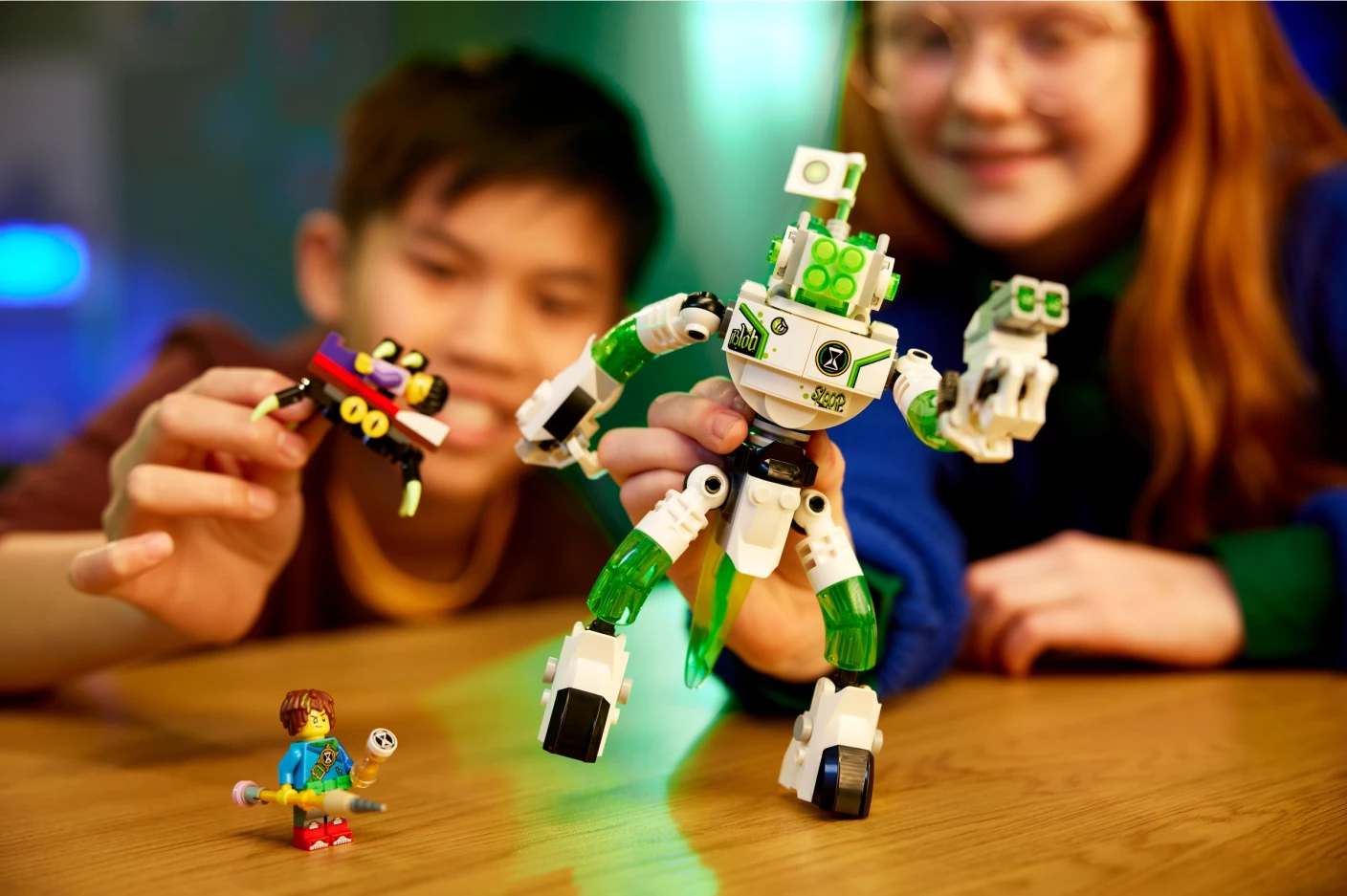 Mateo en Z-Blob de robot