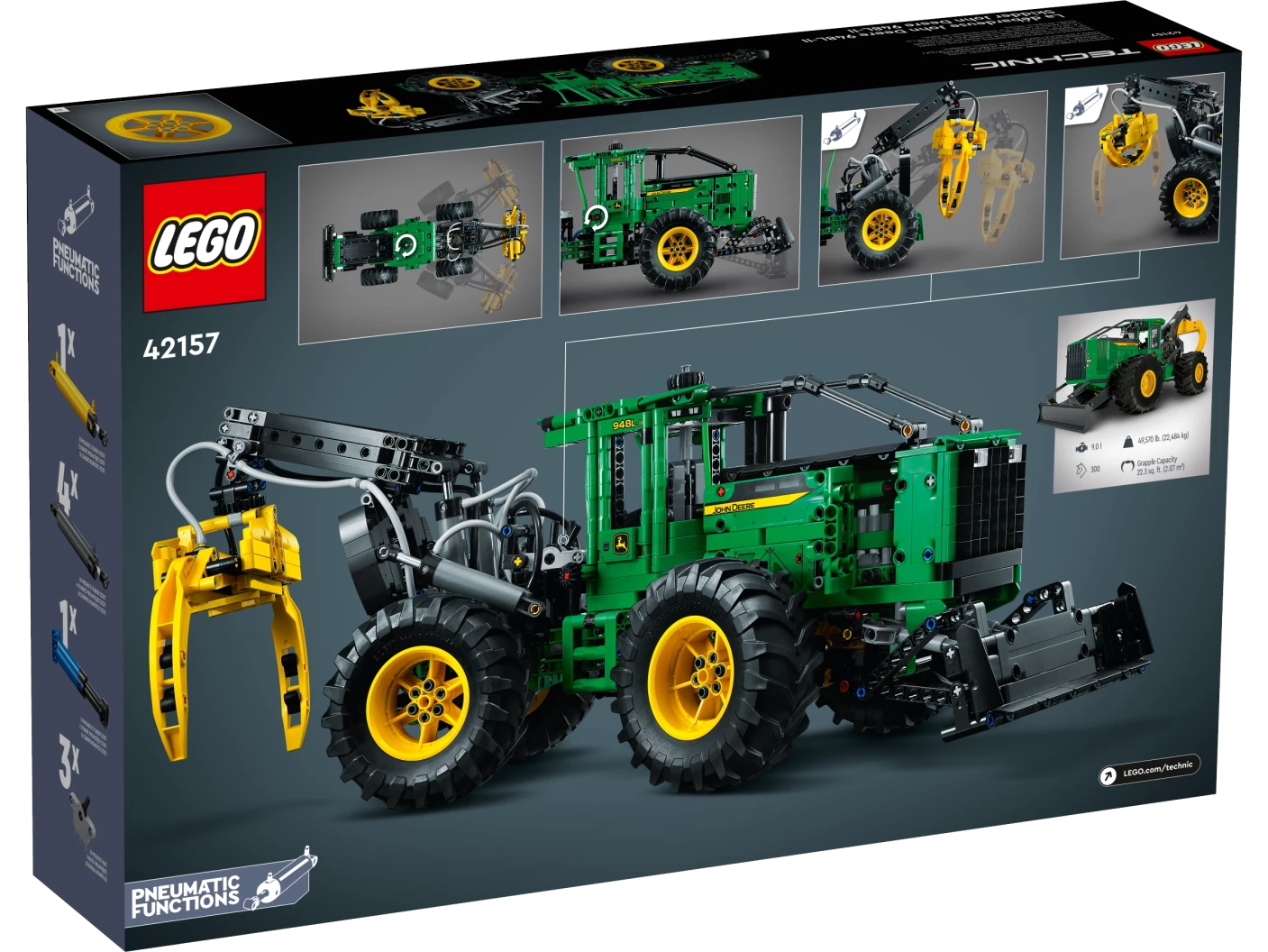 John Deere 948L-II houttransportmachine
