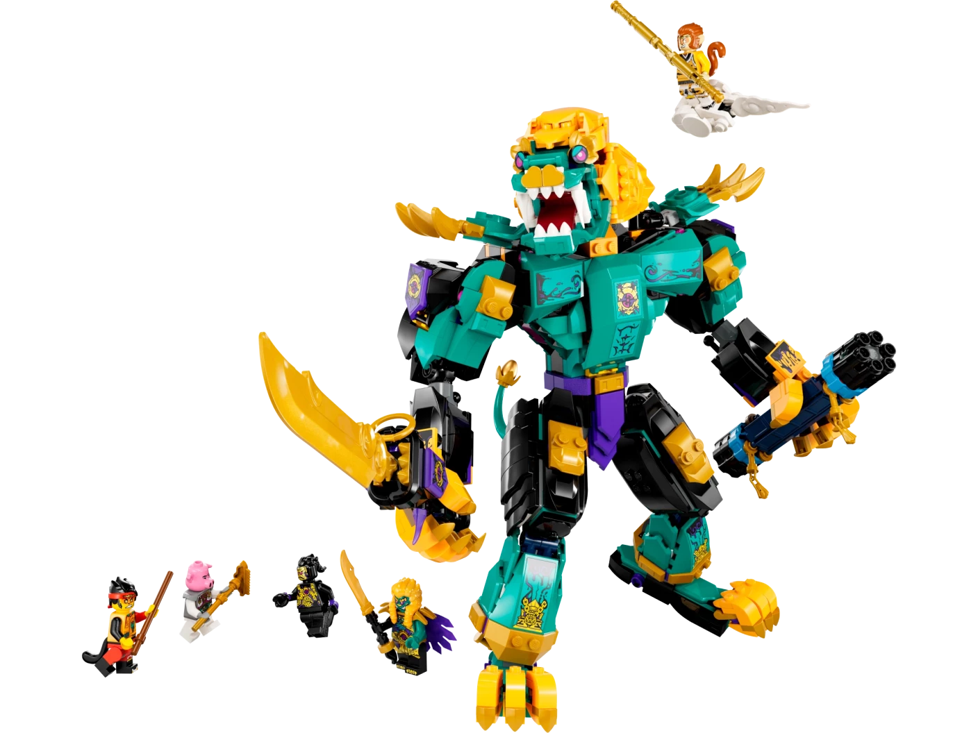 De machtige Azure Lion