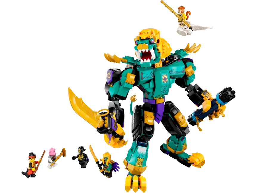 De machtige Azure Lion