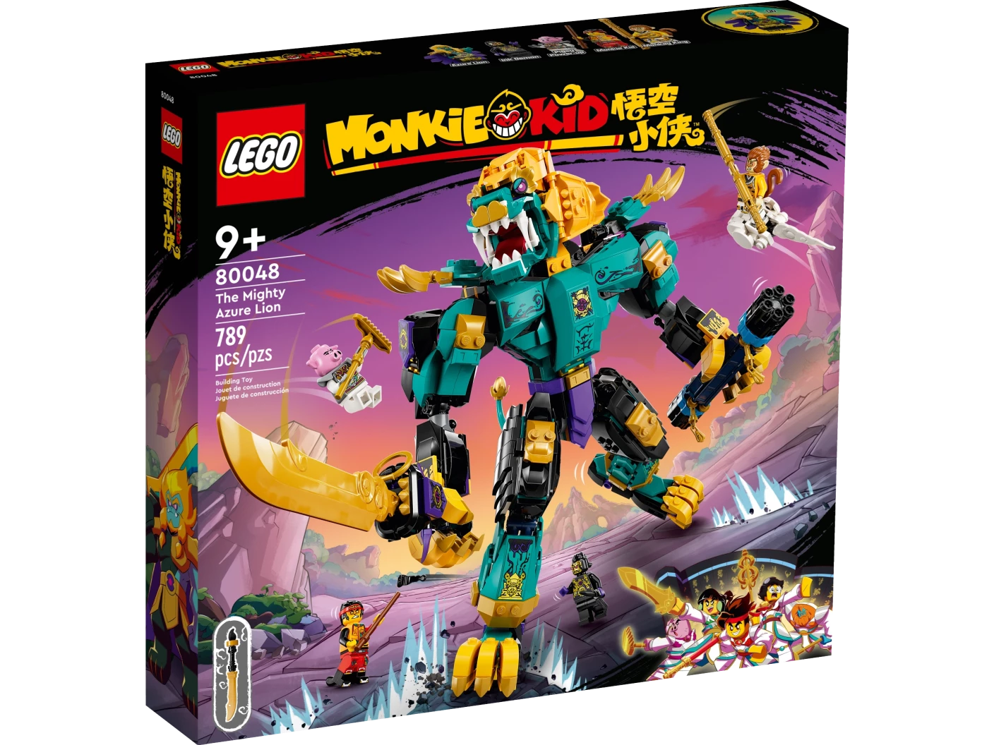 De machtige Azure Lion