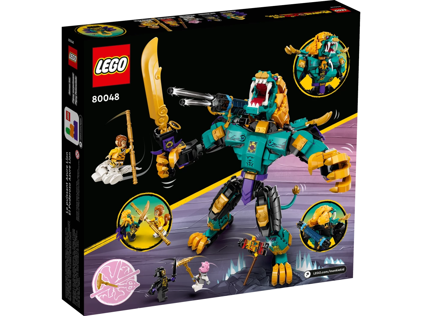 De machtige Azure Lion