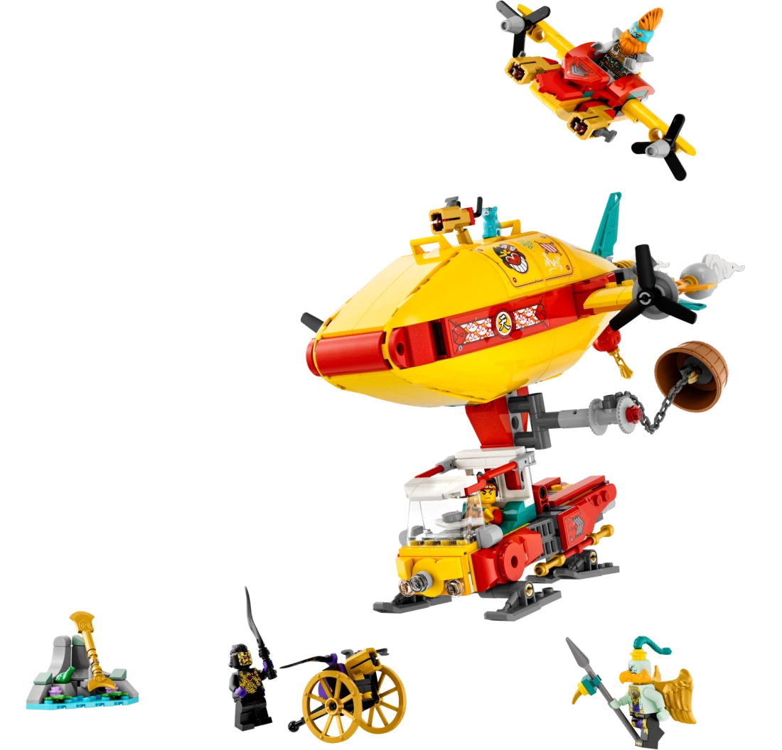 Monkie Kids wolkenluchtschip