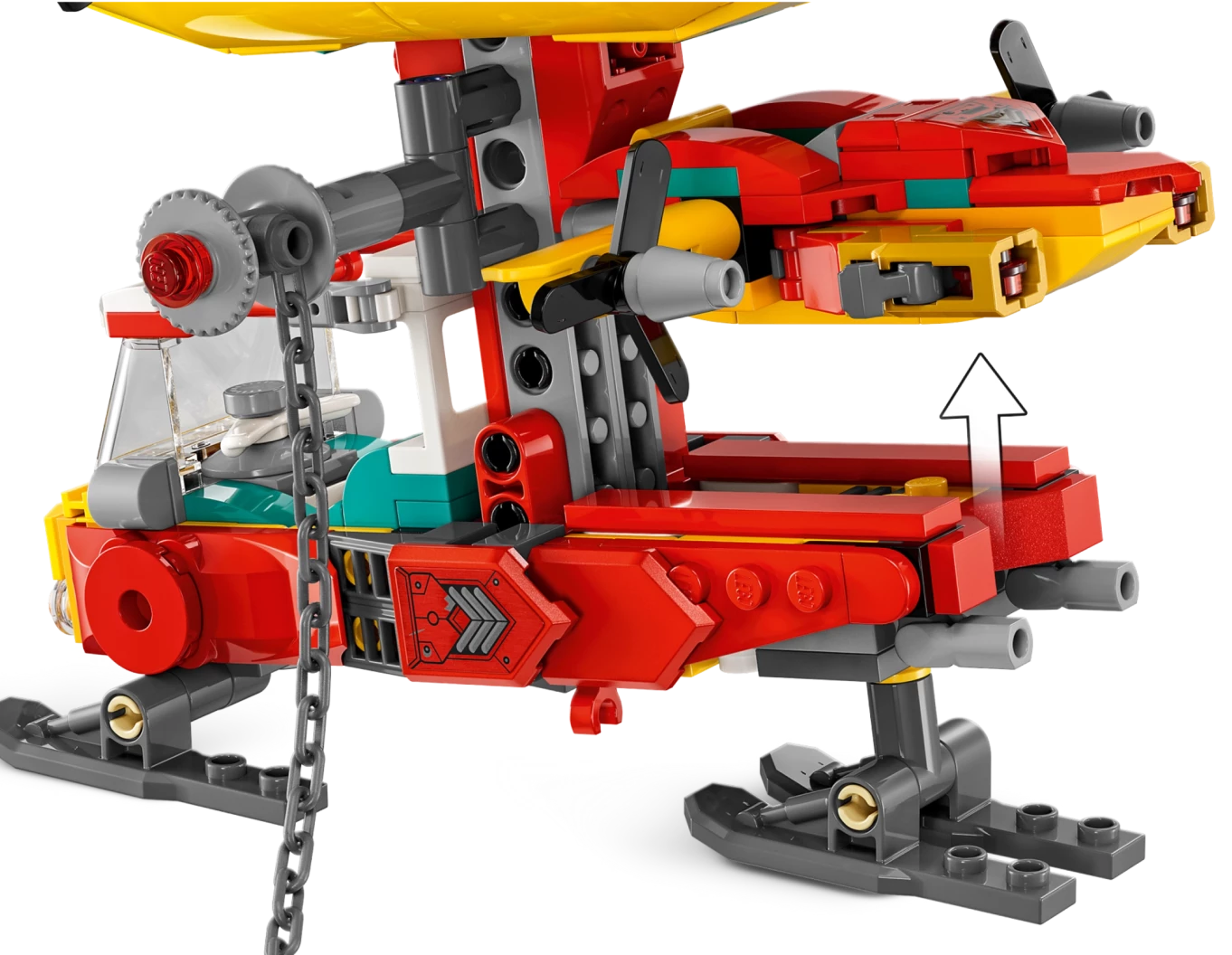 Monkie Kids wolkenluchtschip