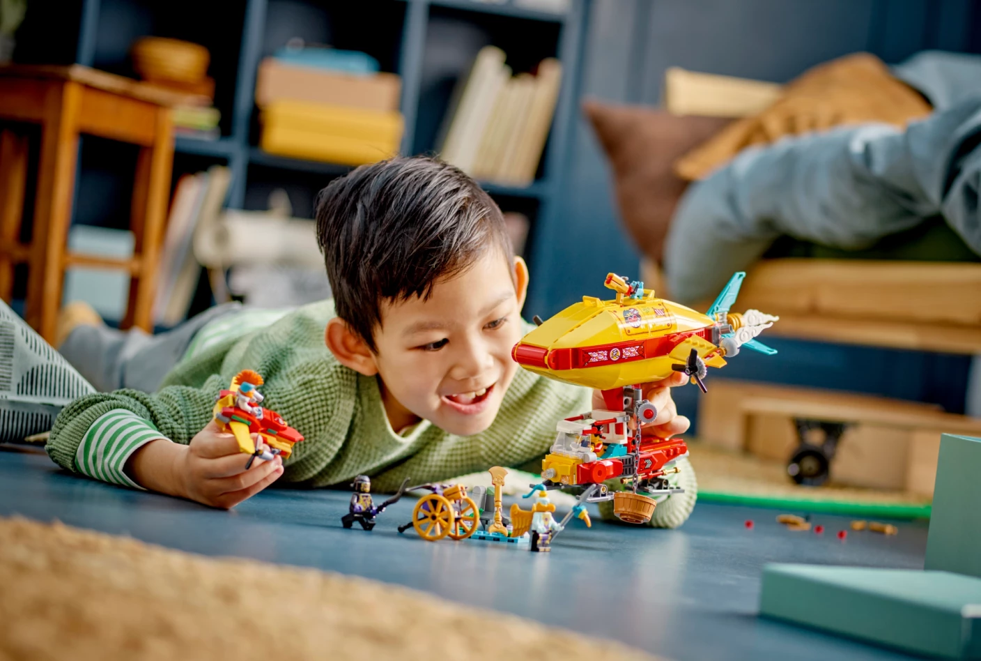 Monkie Kids wolkenluchtschip