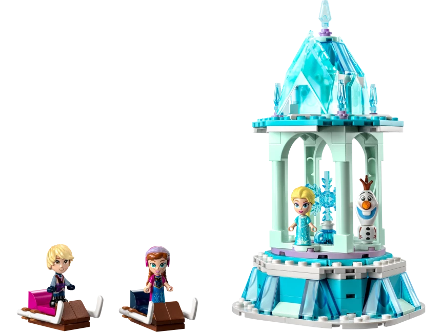 De magische draaimolen van Anna en Elsa