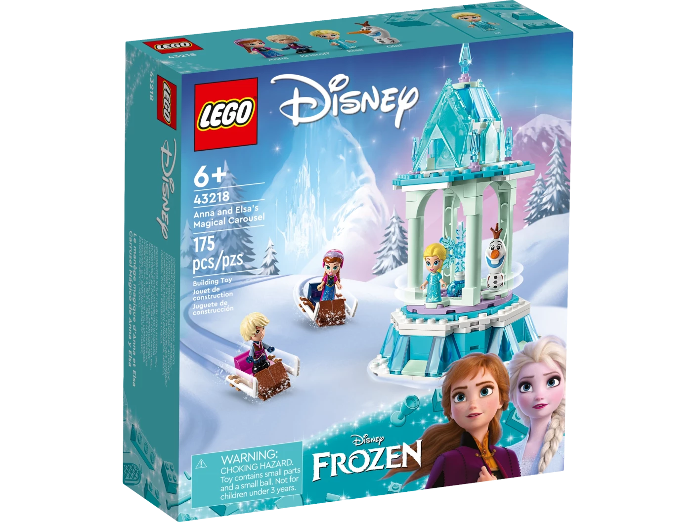 De magische draaimolen van Anna en Elsa