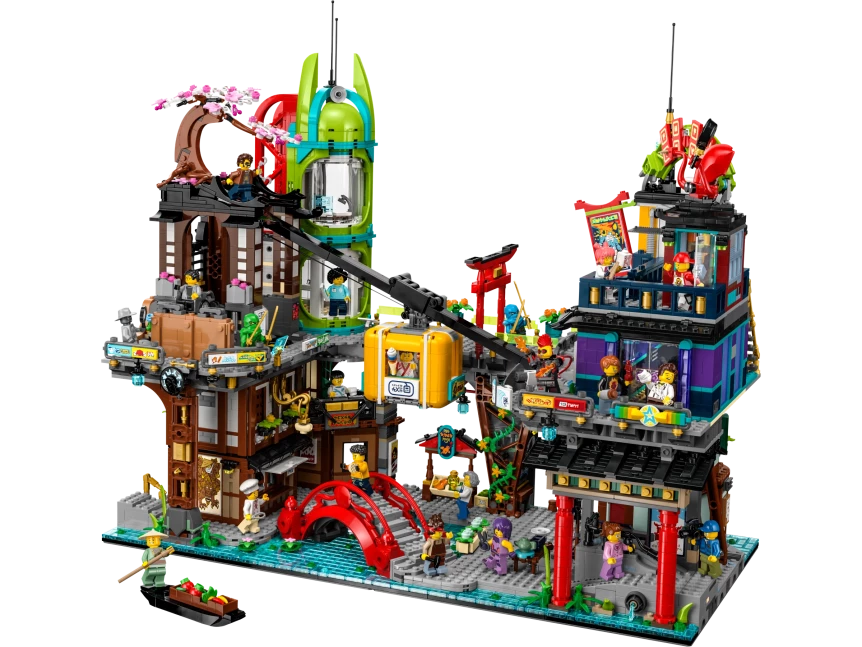 NINJAGO stadsmarkten