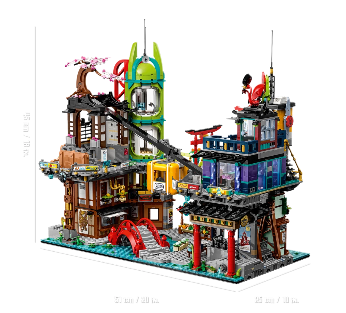 NINJAGO® stadsmarkten