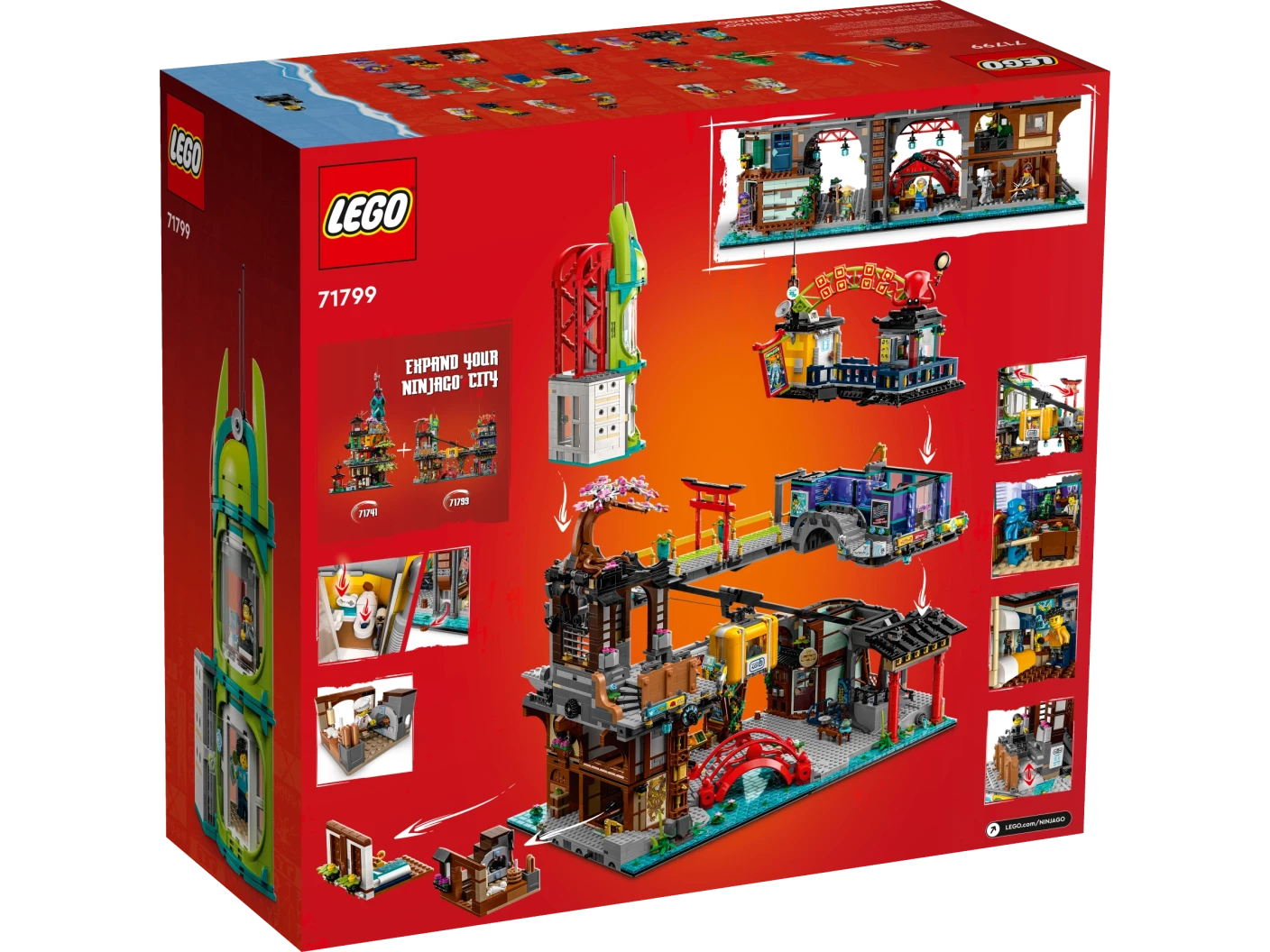 NINJAGO® stadsmarkten