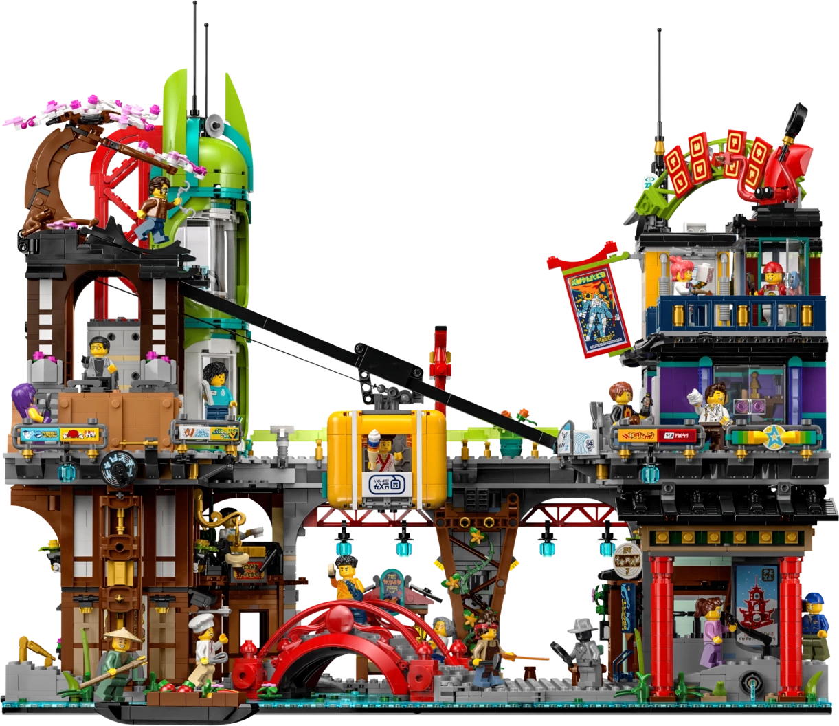 NINJAGO® stadsmarkten