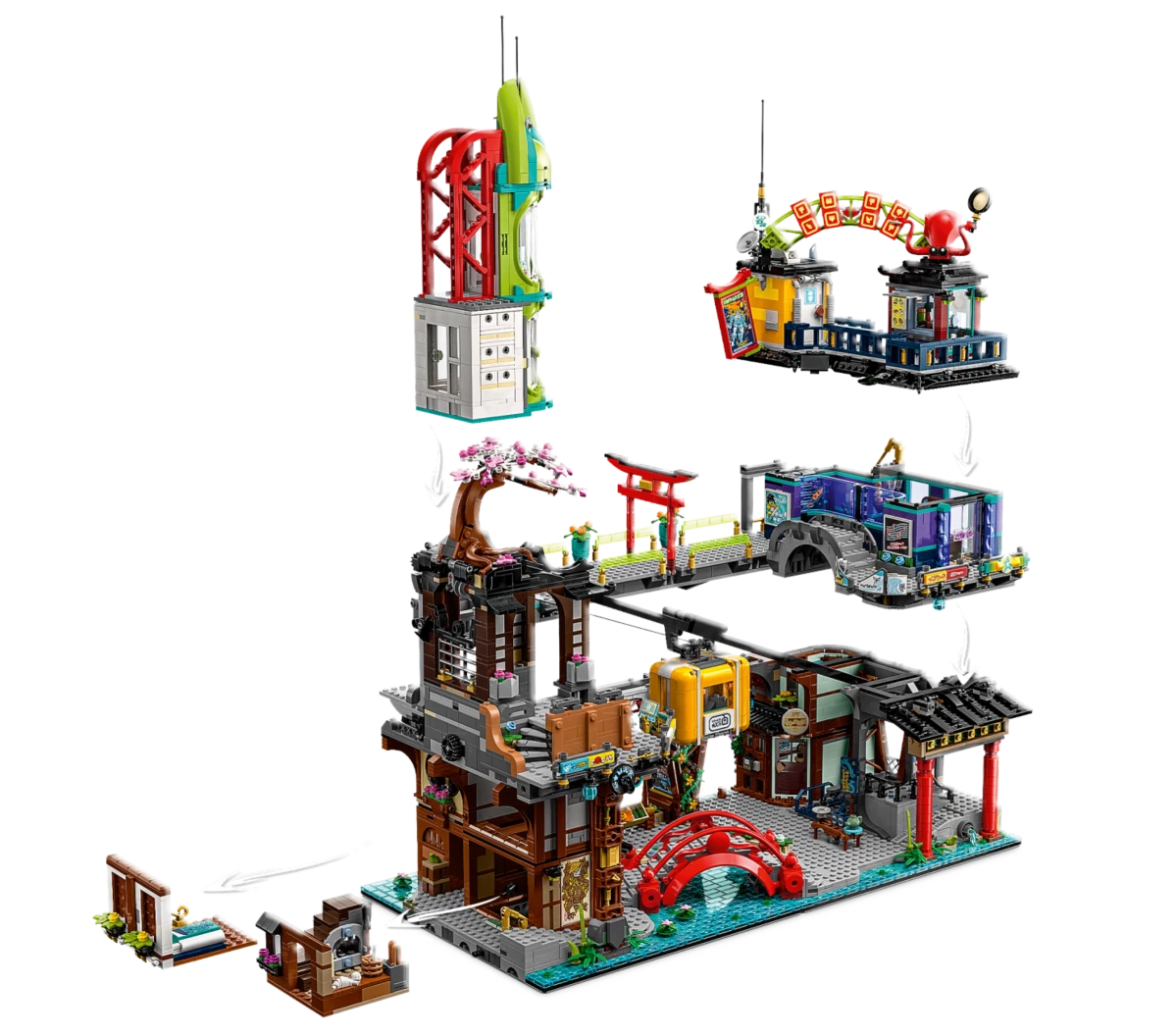 NINJAGO® stadsmarkten