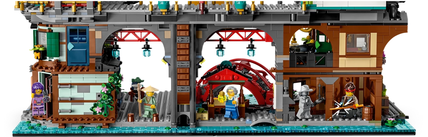 NINJAGO® stadsmarkten