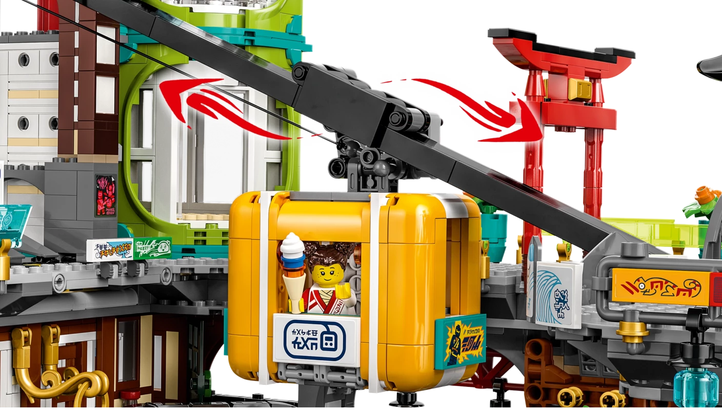 NINJAGO® stadsmarkten