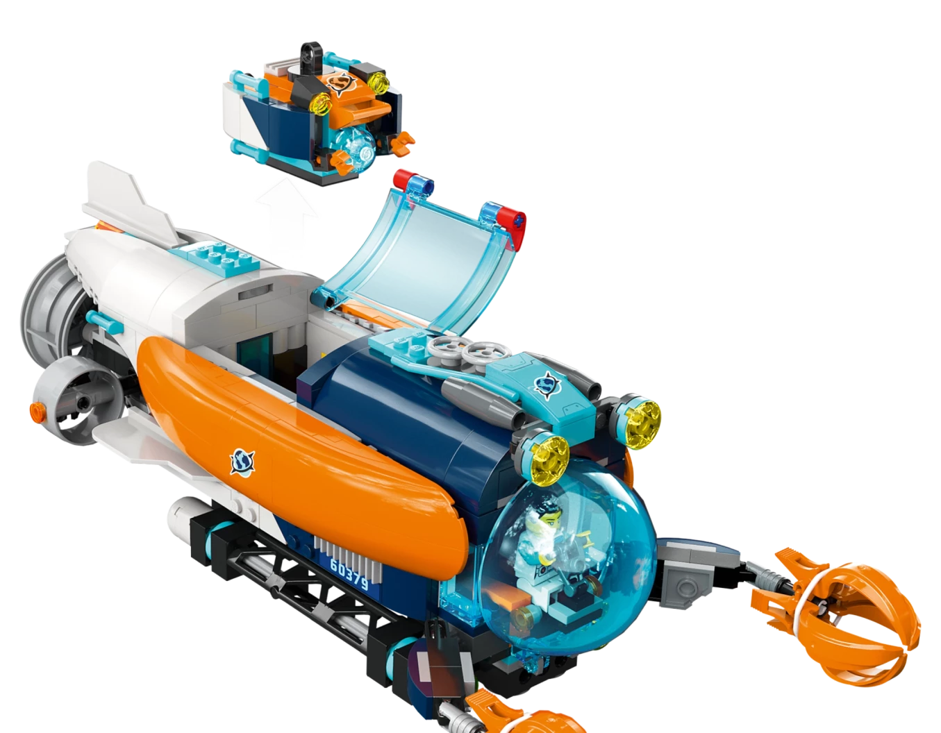 Duikboot voor diepzeeonderzoek