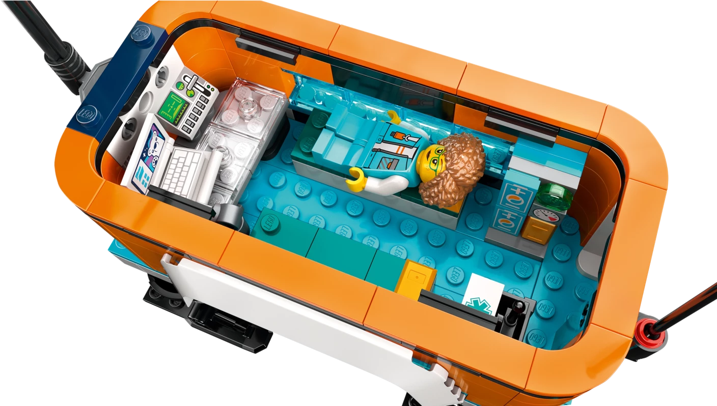 Truck en mobiel laboratorium voor poolonderzoek