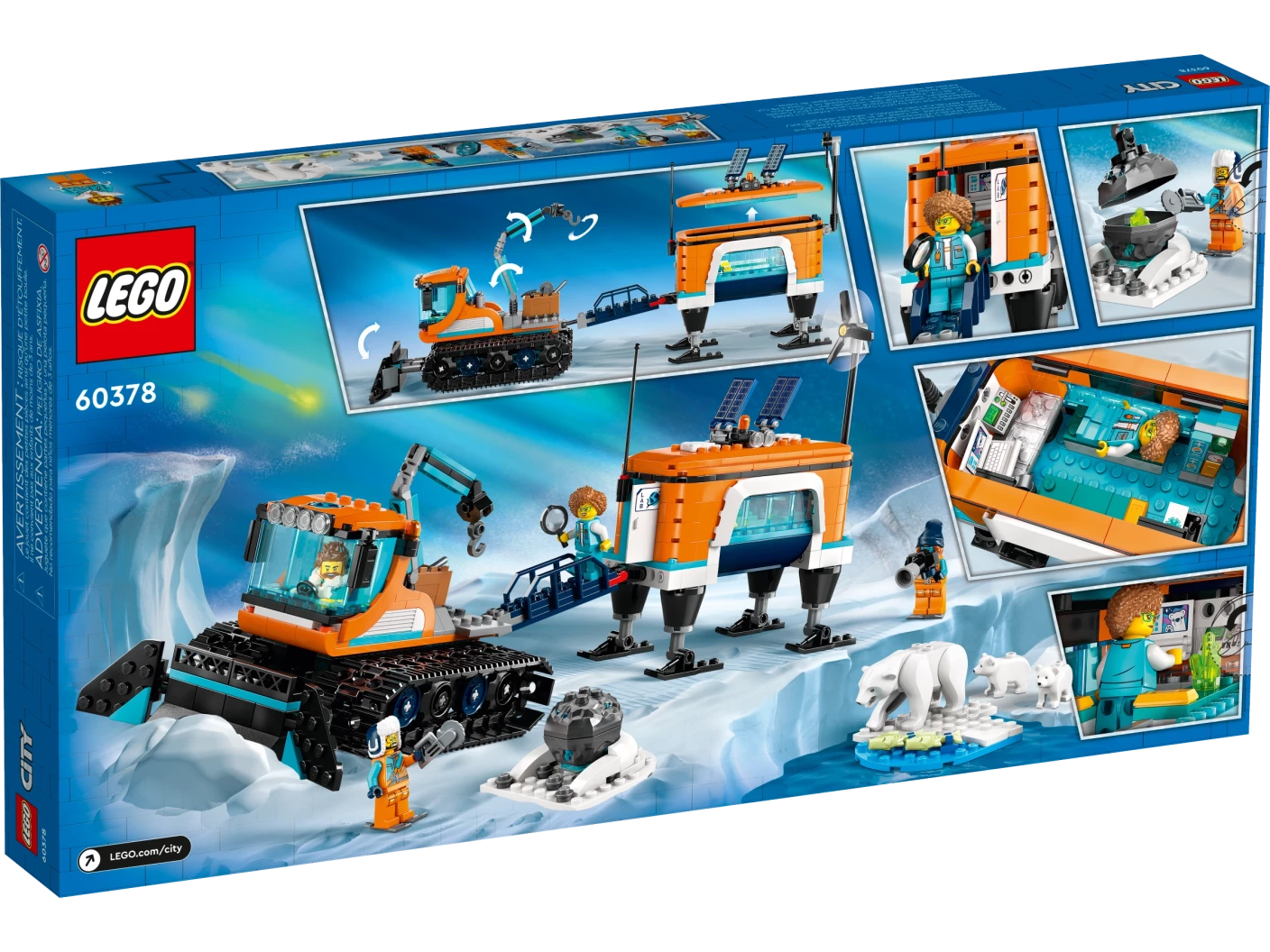 Truck en mobiel laboratorium voor poolonderzoek