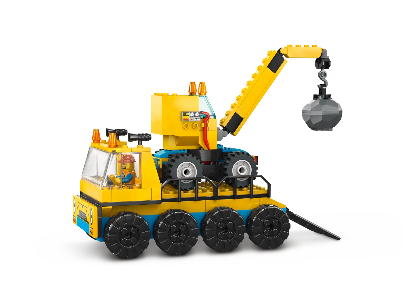 Kiepwagen, bouwtruck en sloopkraan