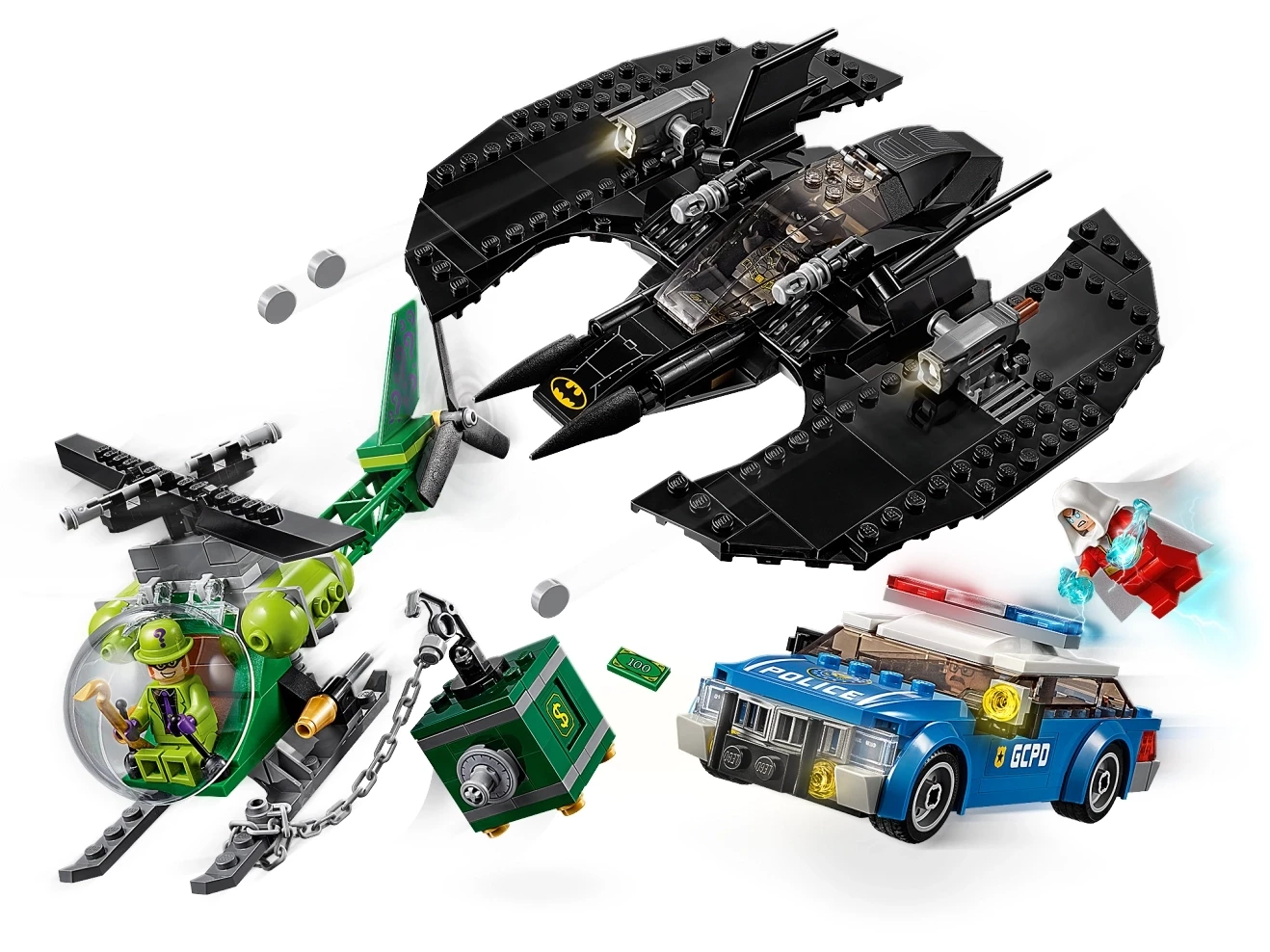 Batman™ Batwing en de overval van The Riddler™