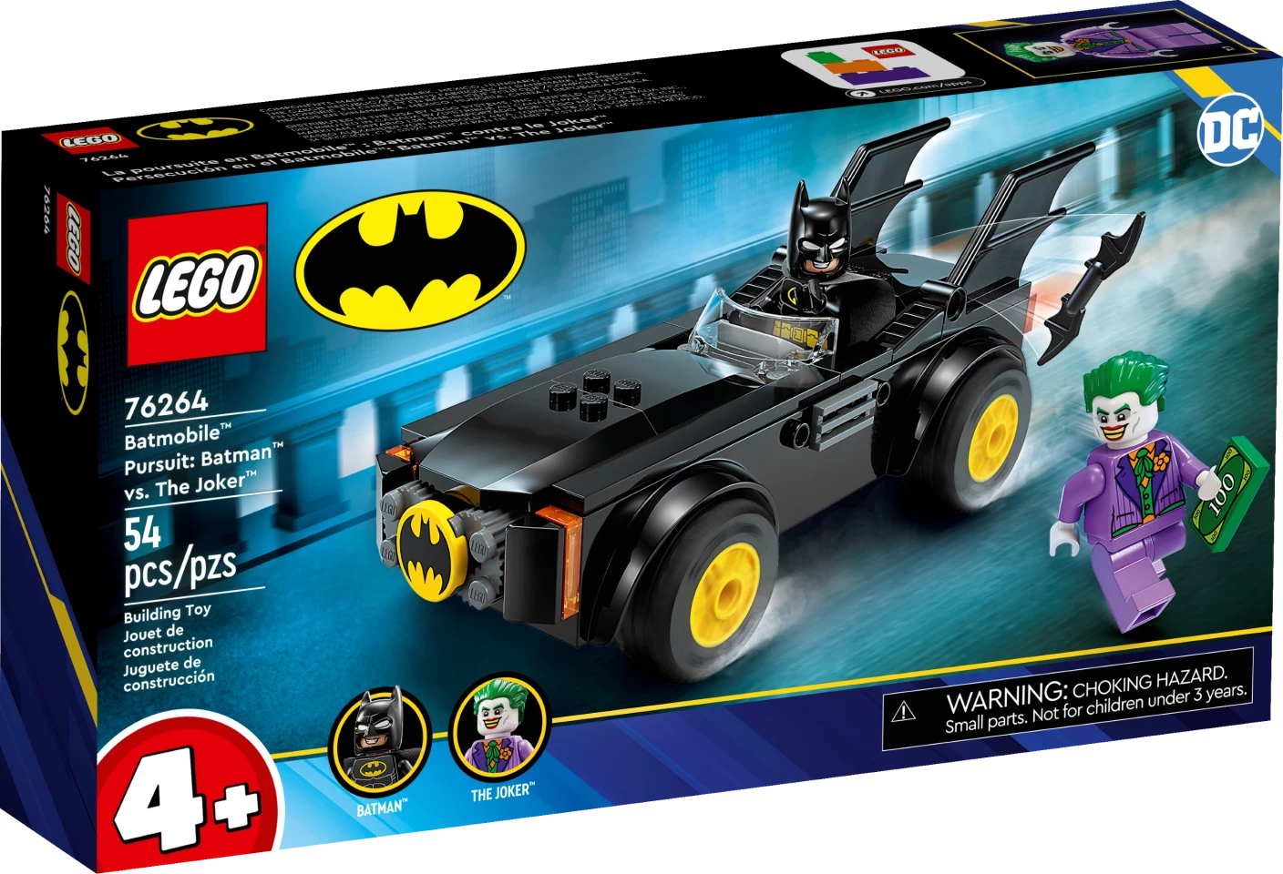 Batmobile™ achtervolging: Batman™ vs. The Joker™