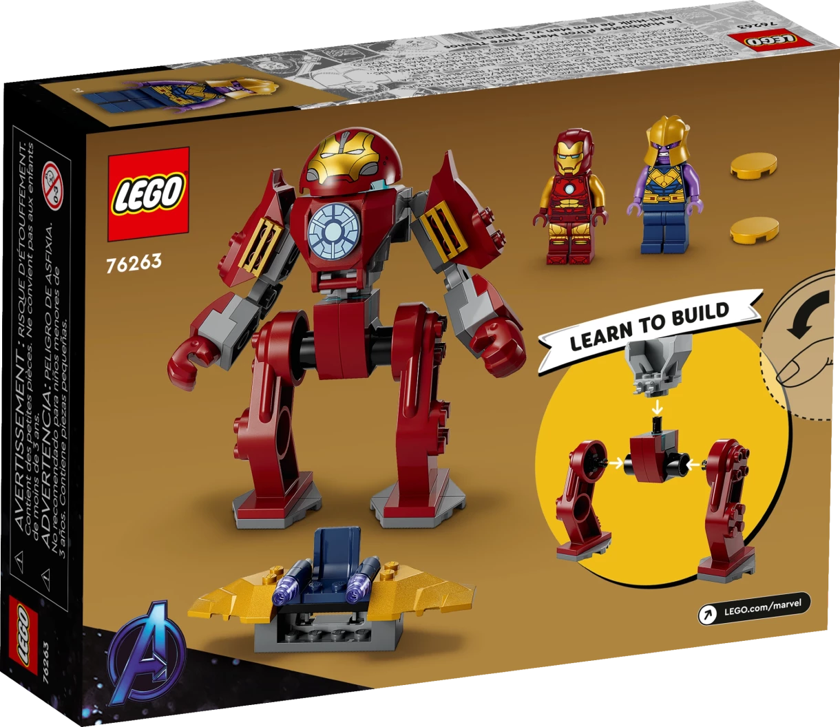 Iron Man Hulkbuster vs. Thanos
