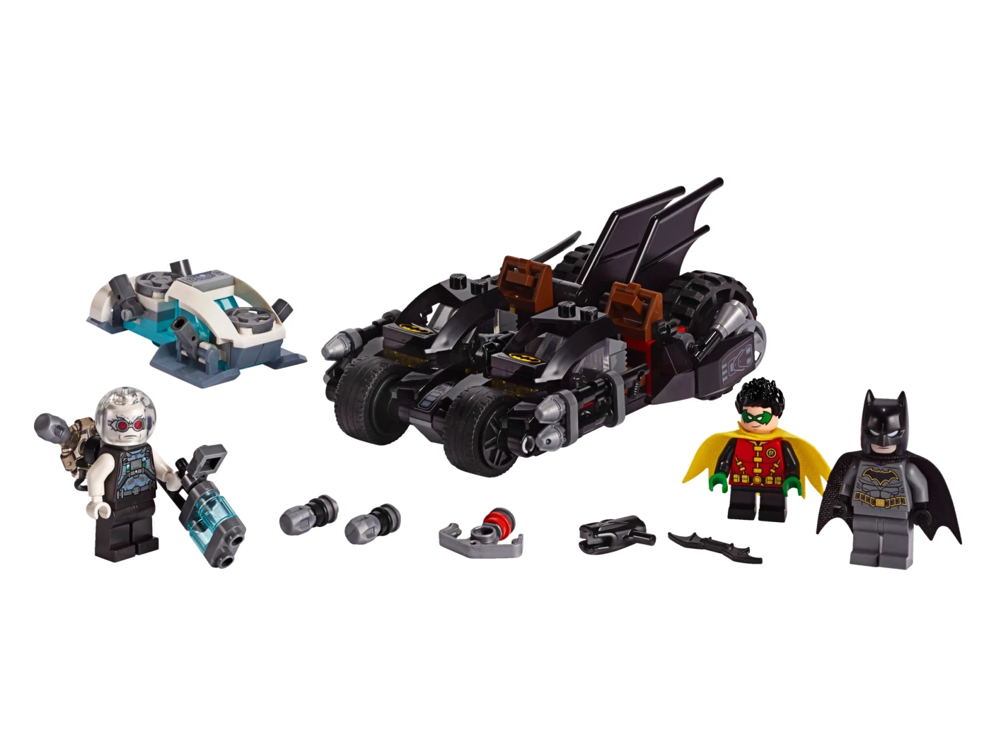 Mr. Freeze™ Het Batcycle-gevecht