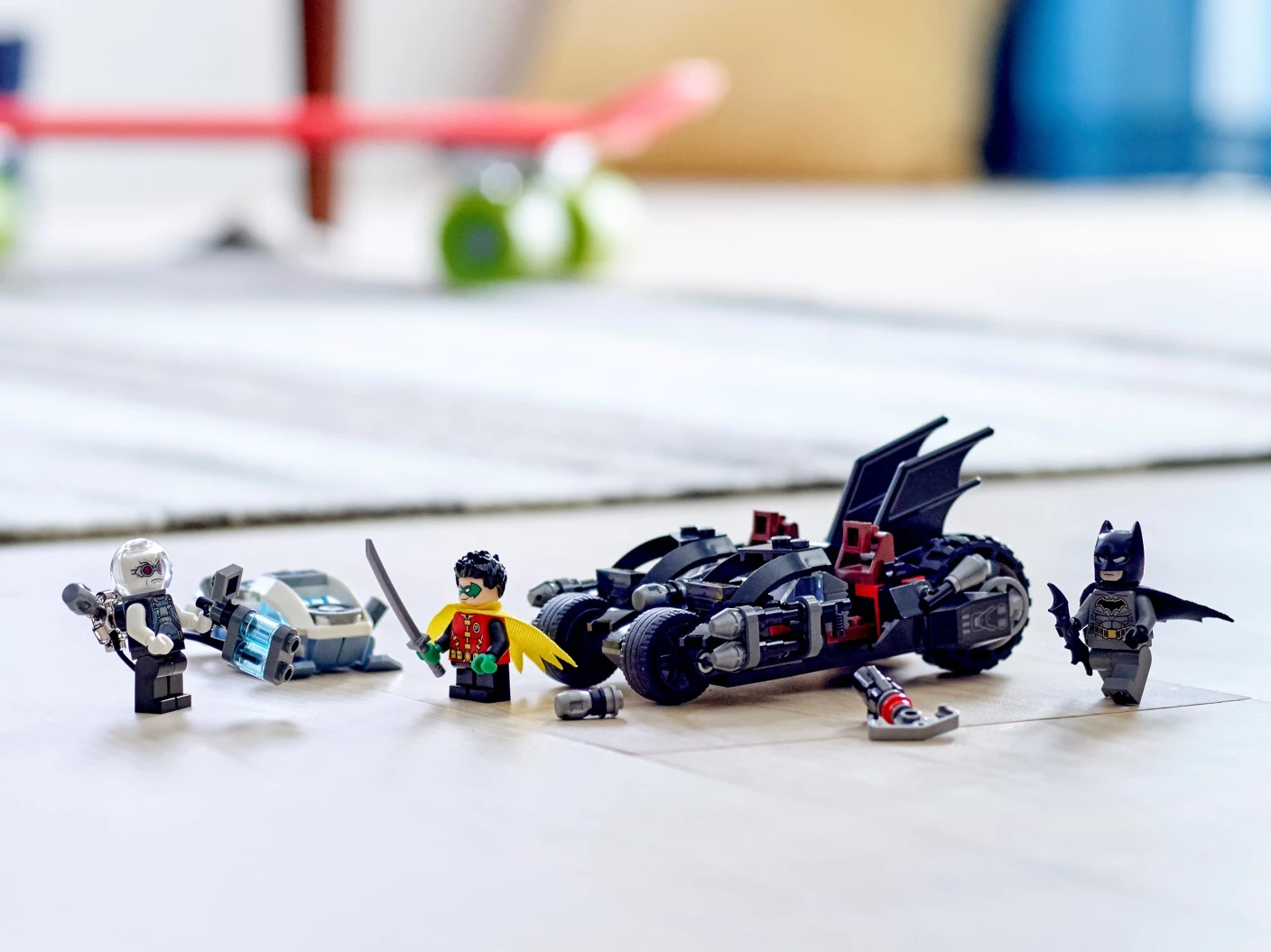 Mr. Freeze™ Het Batcycle-gevecht
