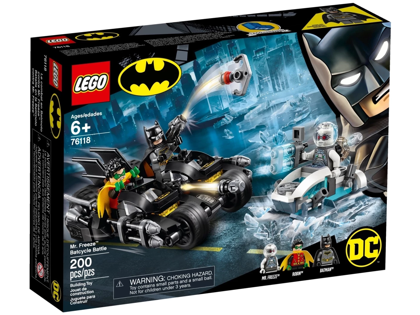 Mr. Freeze™ Het Batcycle-gevecht