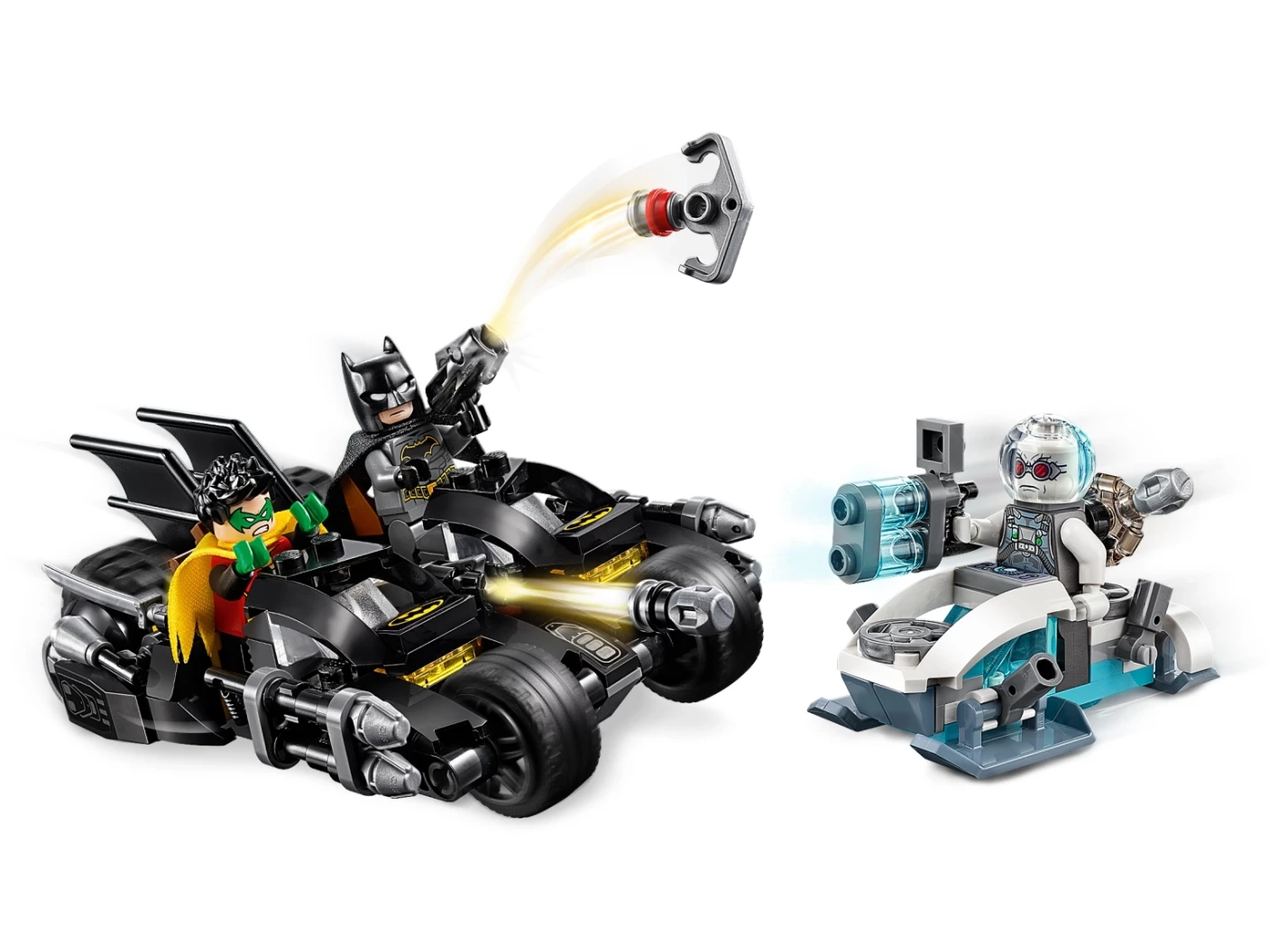 Mr. Freeze™ Het Batcycle-gevecht
