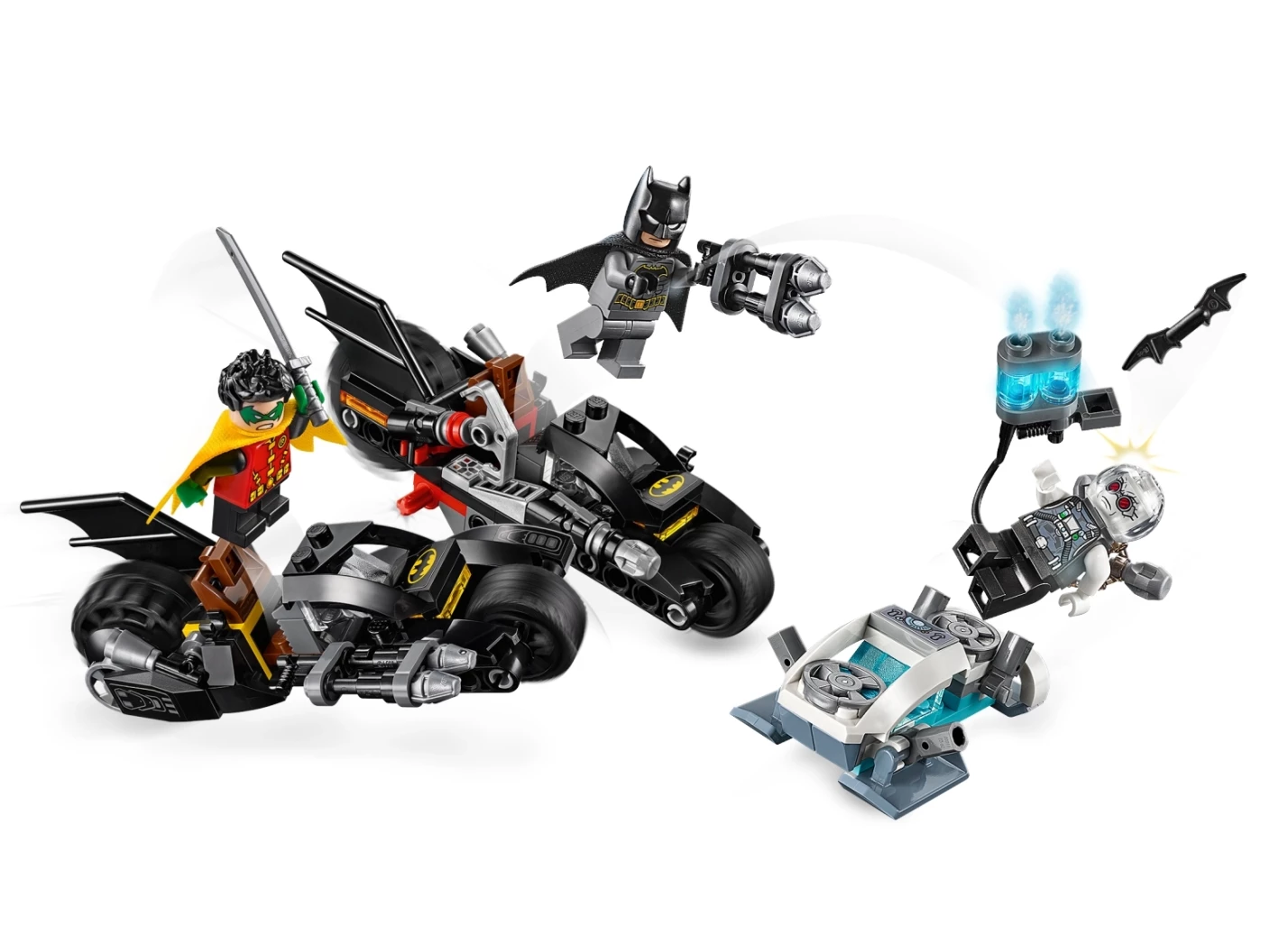 Mr. Freeze™ Het Batcycle-gevecht