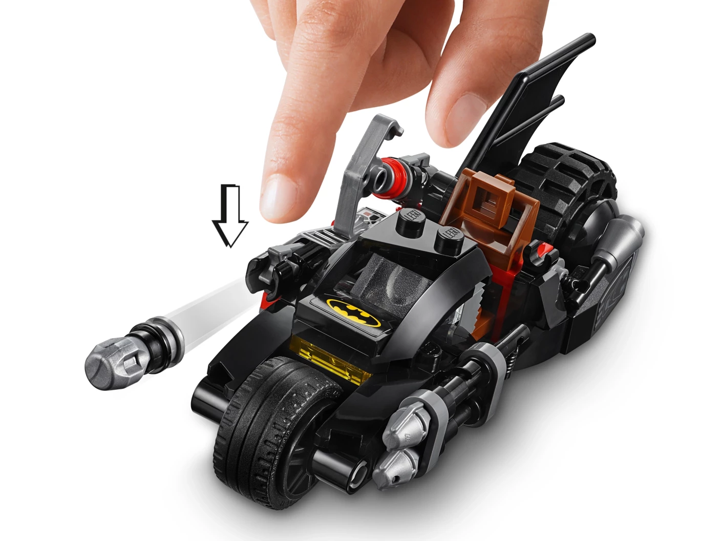 Mr. Freeze™ Het Batcycle-gevecht