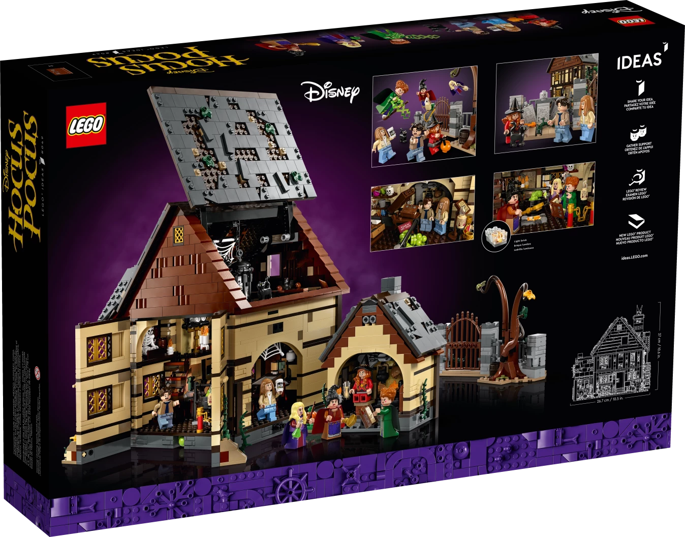 Disney Hocus Pocus: het huisje van de Sanderson-zussen