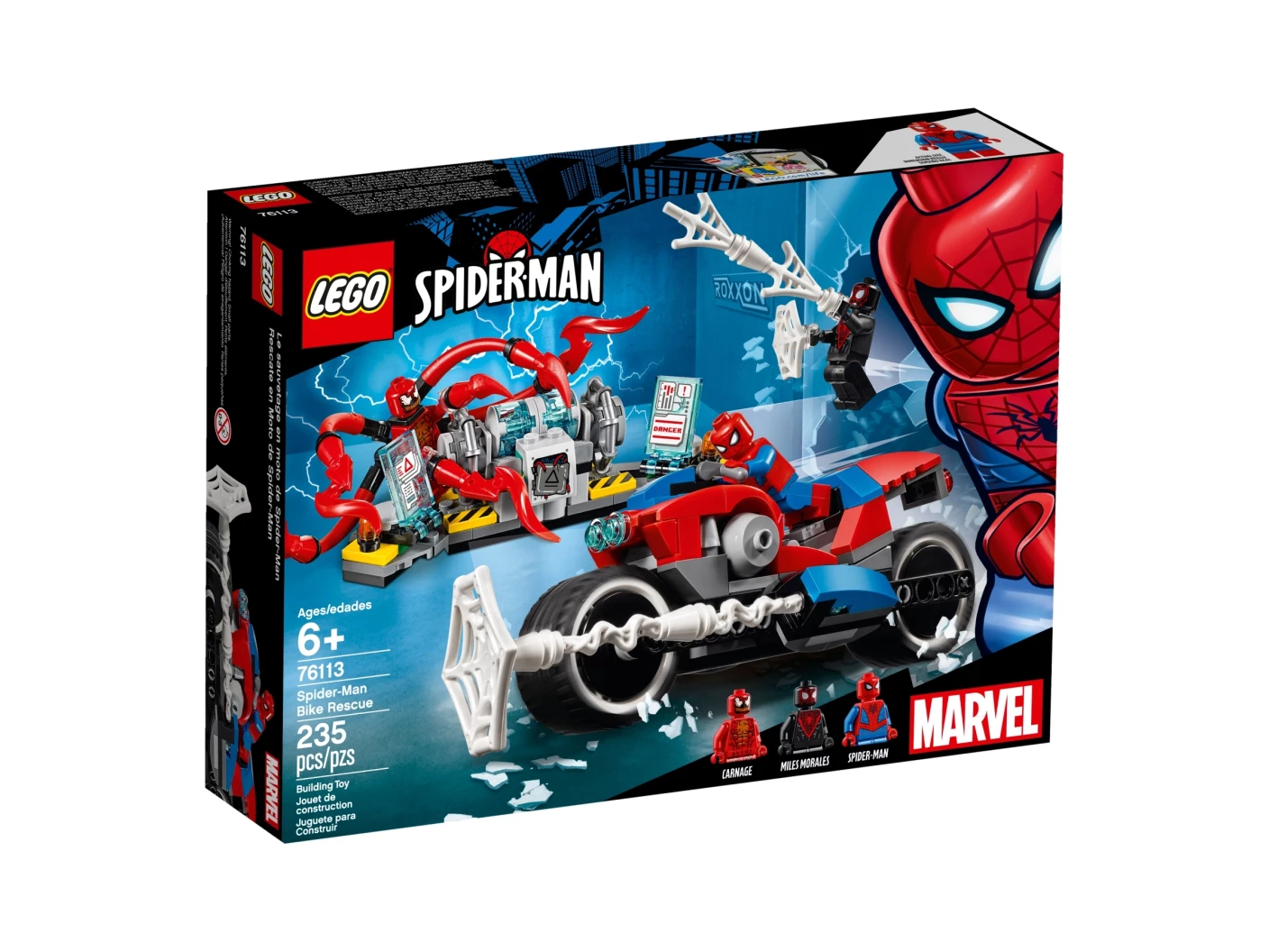 Spider-Man bike reddingsactie