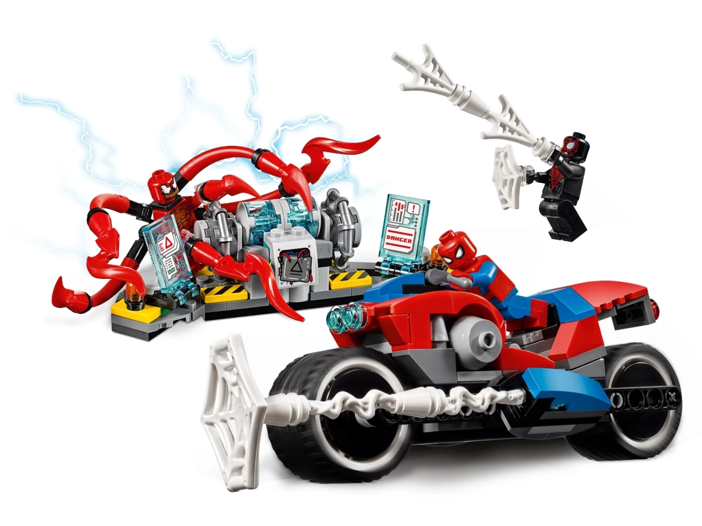 Spider-Man bike reddingsactie