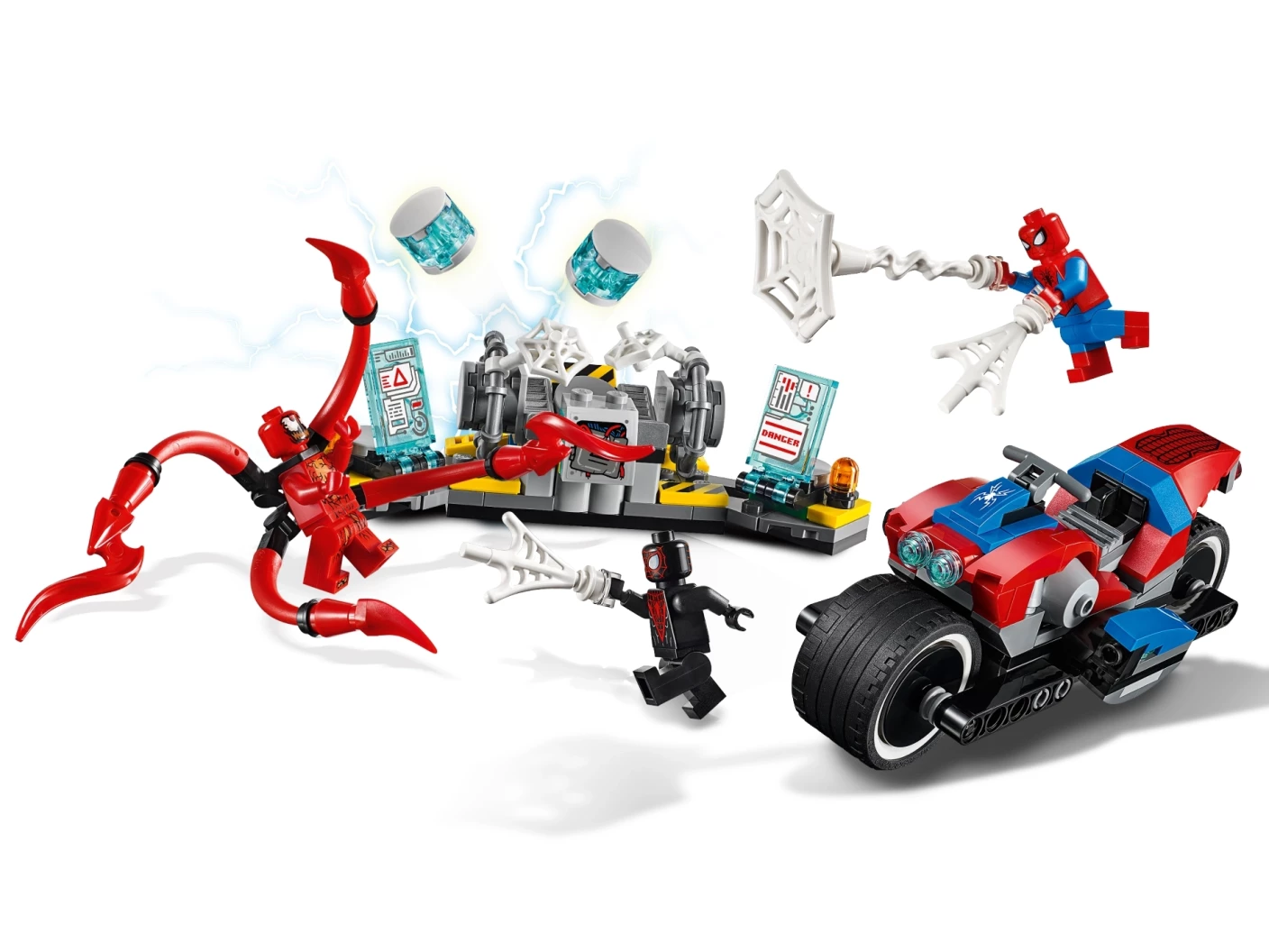 Spider-Man bike reddingsactie