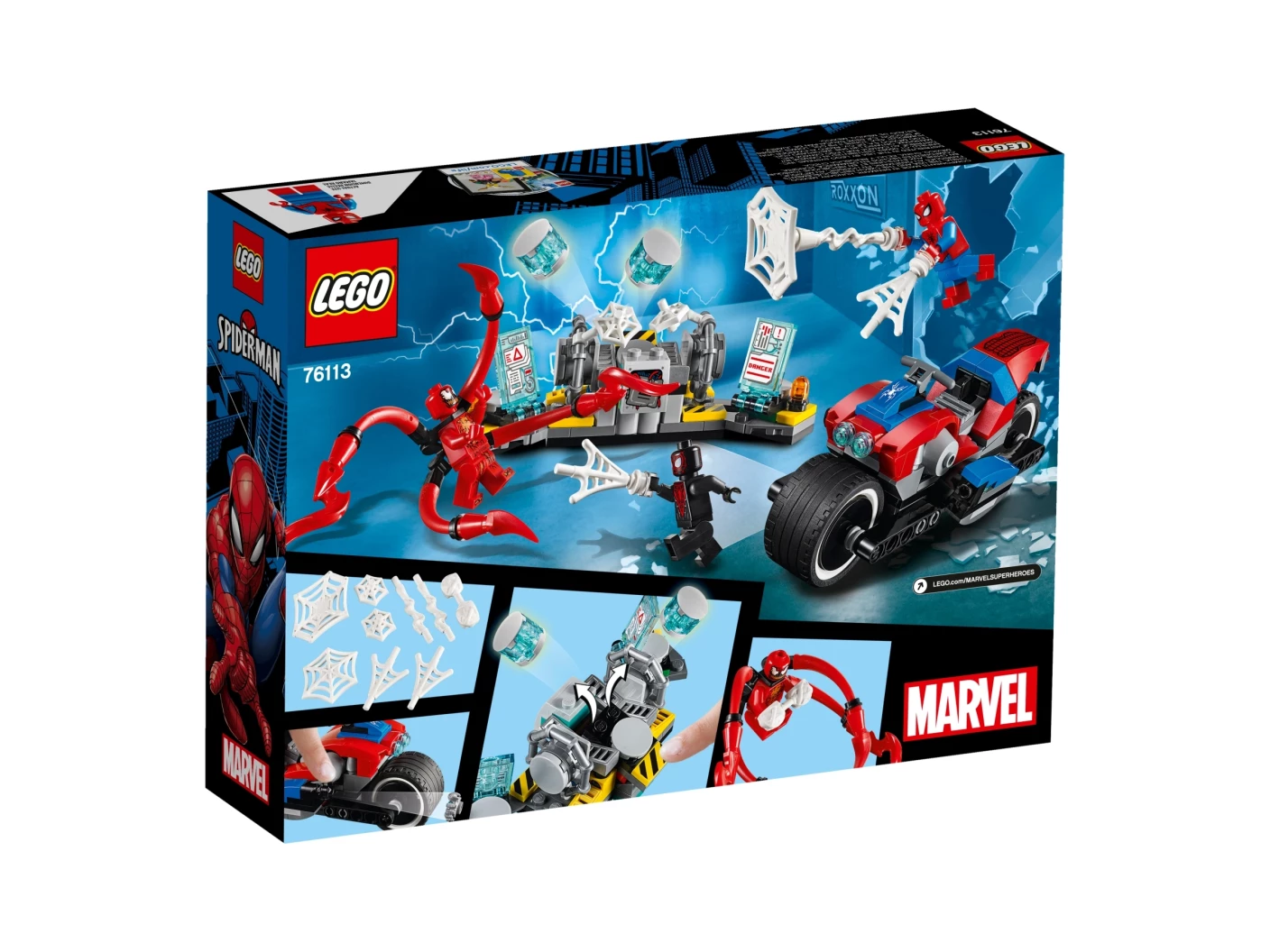 Spider-Man bike reddingsactie