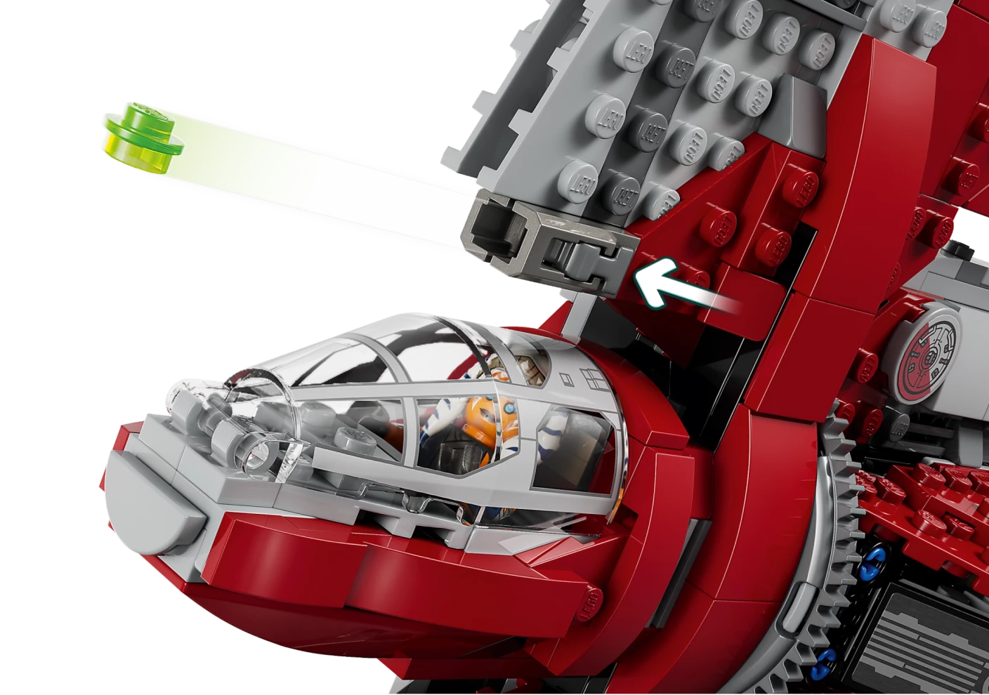 Ahsoka Tano's T-6 Jedi shuttle