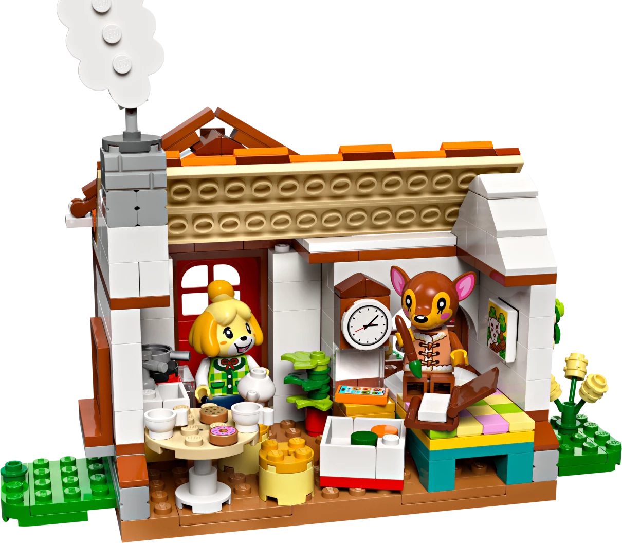 Isabelle op visite