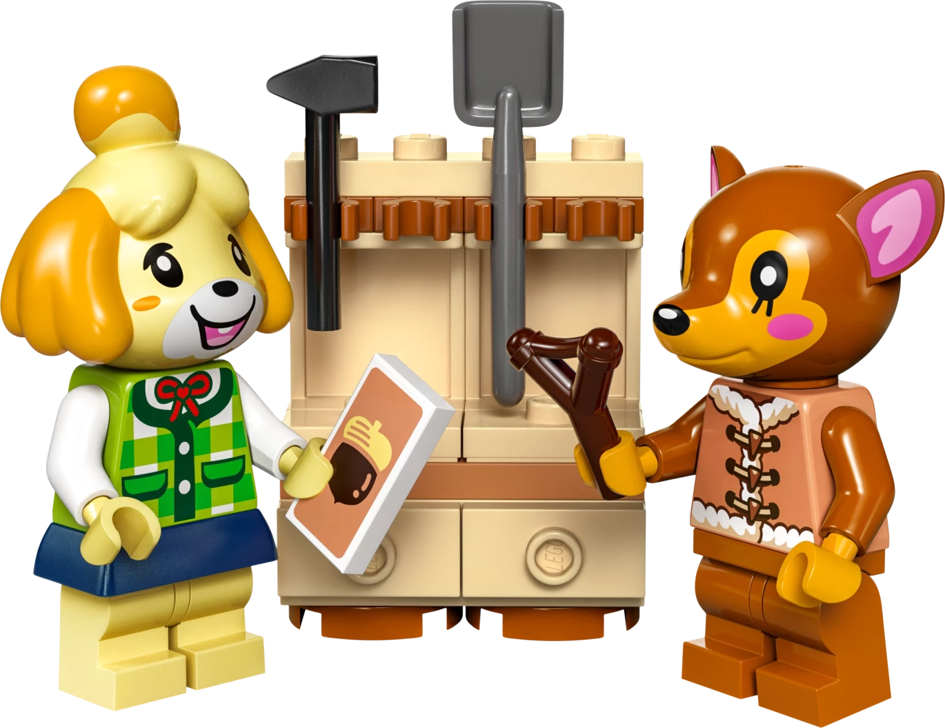 Isabelle op visite