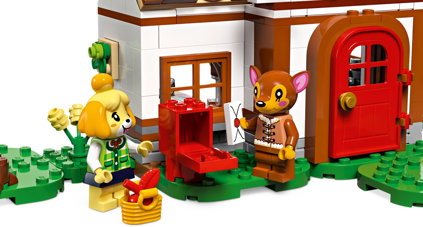 Isabelle op visite