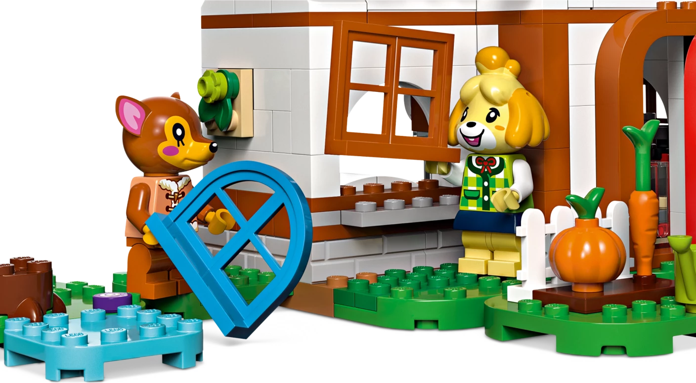 Isabelle op visite