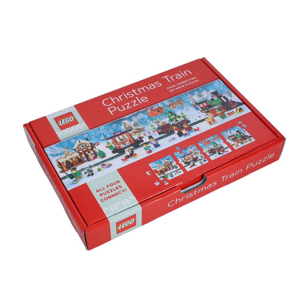 LEGO® Kersttrein puzzel