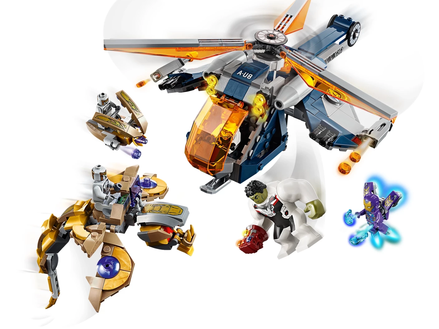 Avengers Hulk helikopterredding