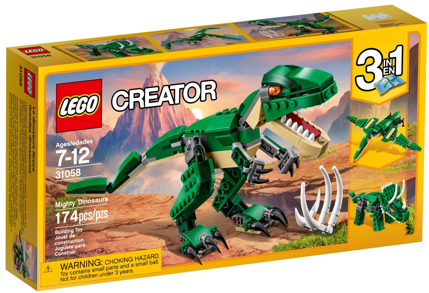 Machtige dinosaurussen