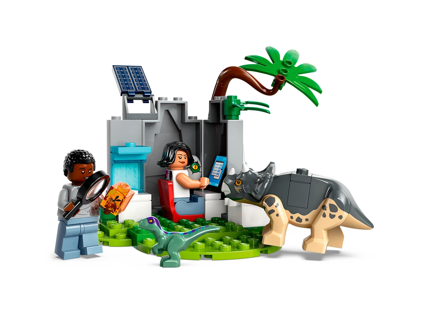 Reddingscentrum voor babydinosaurussen