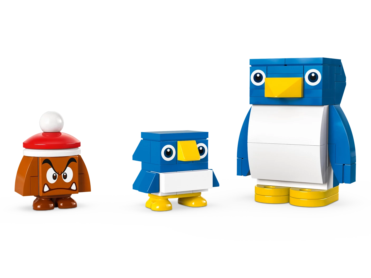 Uitbreidingsset: Sneeuwavontuur met penguin en familie