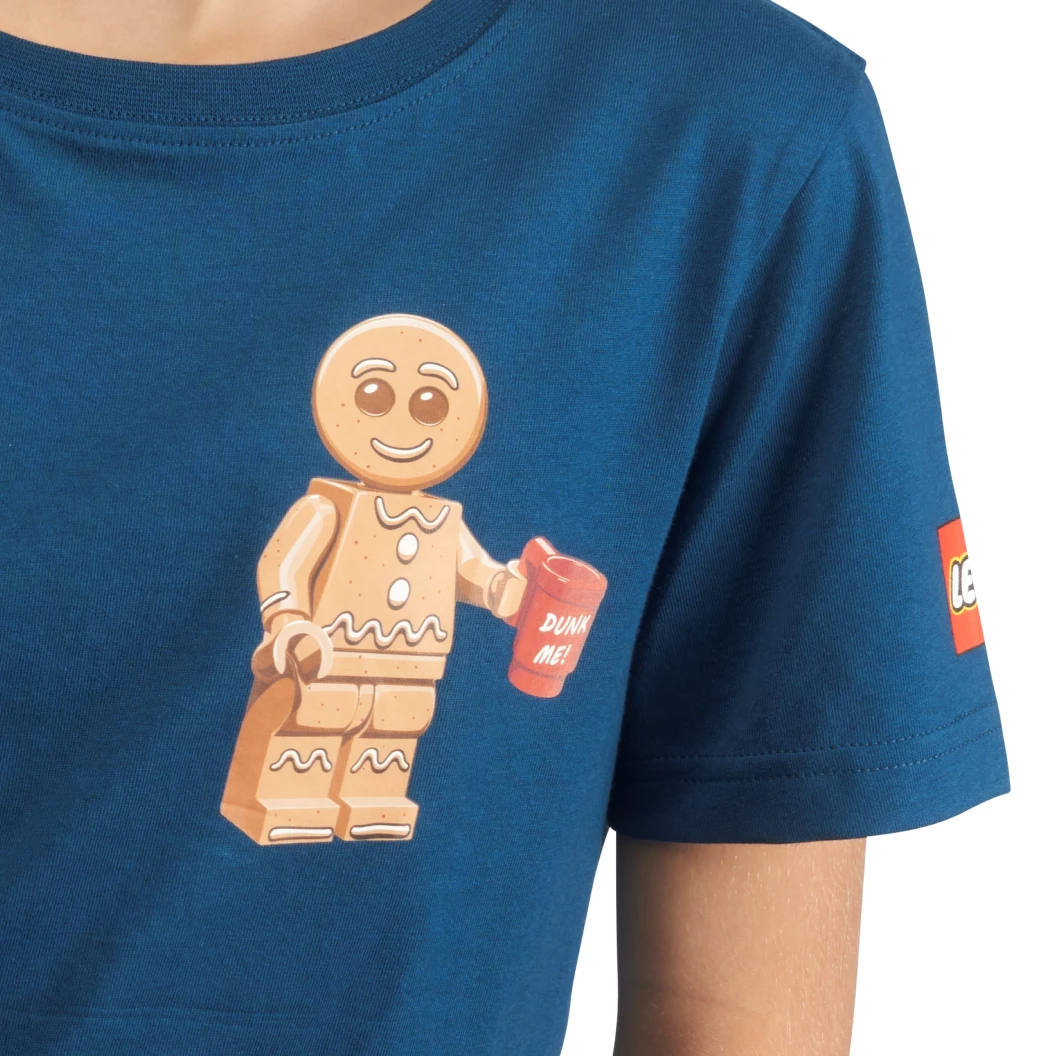 T-shirt met peperkoekmannetje – kinderen